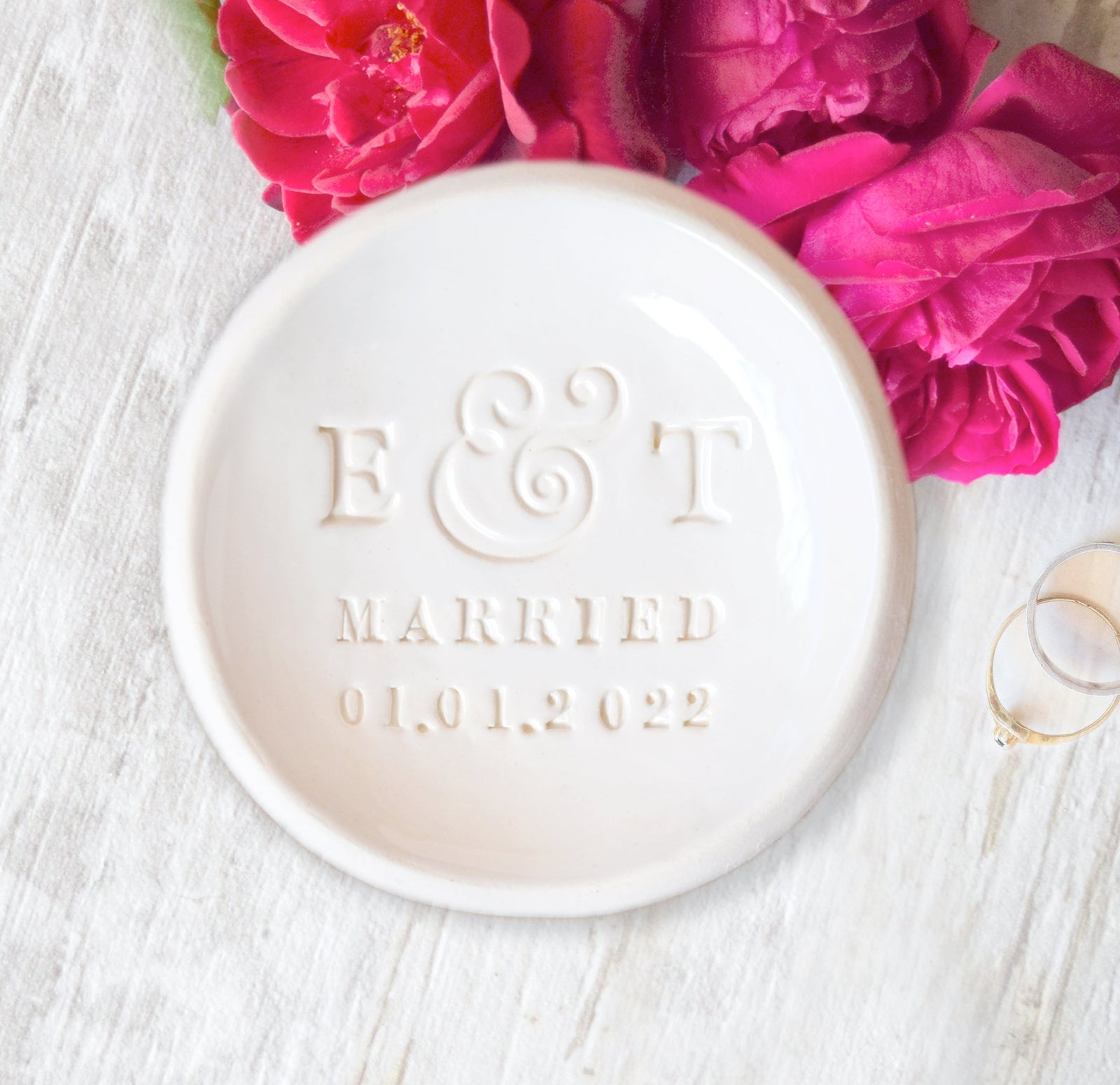 Custom Dinner Rings Custom Ring Dish - Prima Pottery